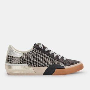 Dolce Vita Zina Mercury Leather Sneakers Women’s Size 8